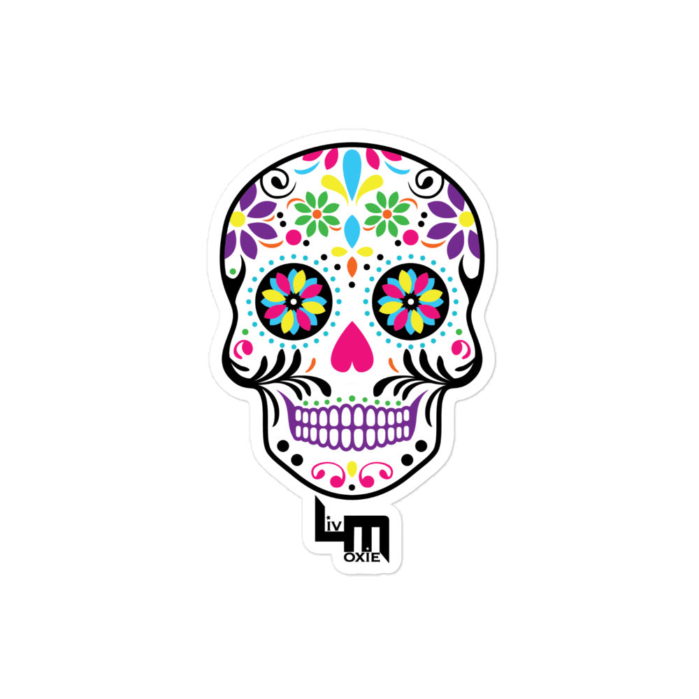 Skull MOXIE Sticker